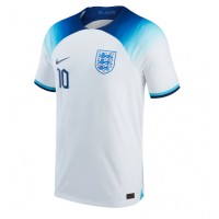Koszulka piłkarska Anglia Raheem Sterling #10 Strój Domowy MŚ 2022 tanio Krótki Rękaw